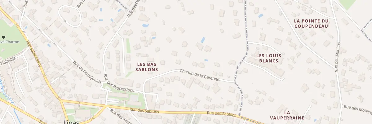 Plan du 19 Che de la Garenne à Linas