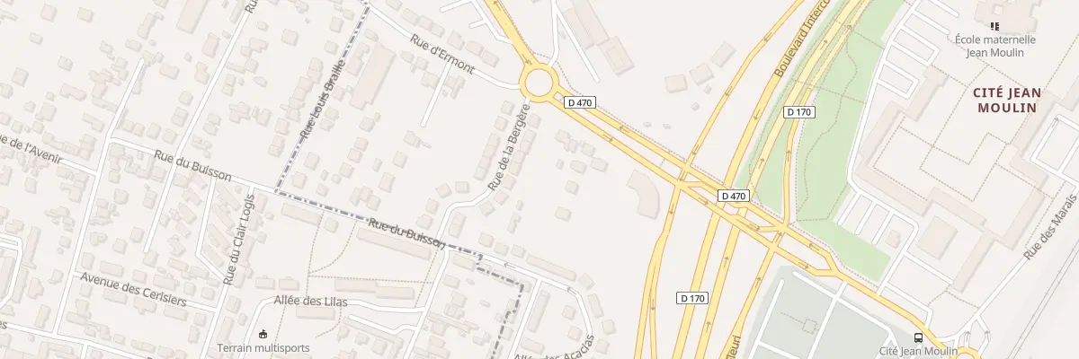 Plan du 117B Rue d’Ermont à Saint-Gratien