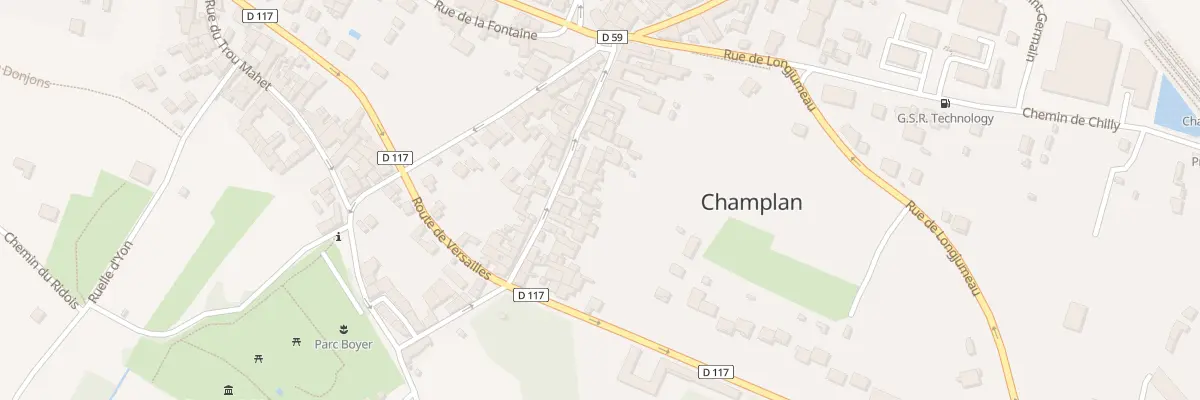 Plan du 29 Rue de la Division Leclerc à Champlan