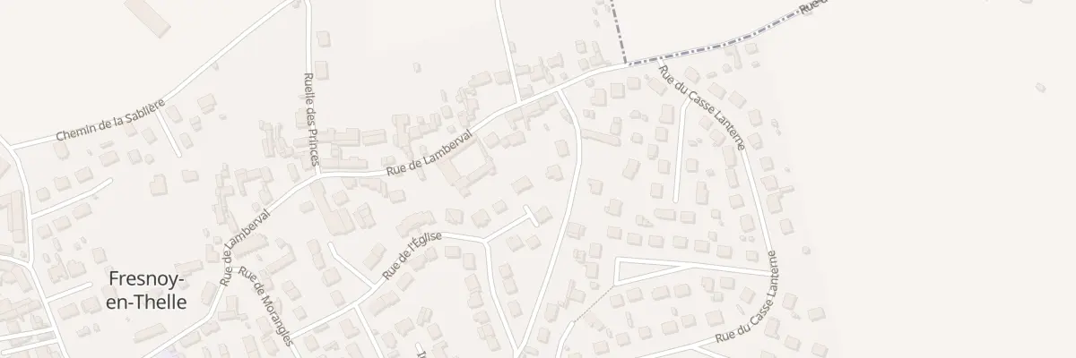 Plan du 31 Rue de Lamberval à Fresnoy-en-Thelle