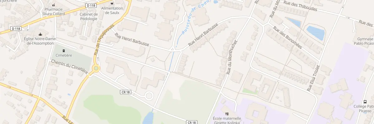 Plan du 5 Che du Pave de Saulx à Saulx-les-Chartreux