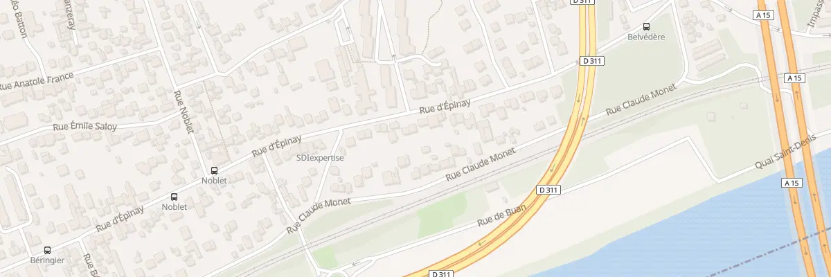 Plan du 184 Rue d’Epinay à Argenteuil