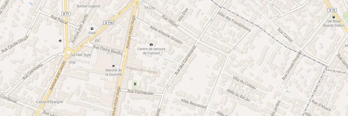 Plan du 41 Rue des Garrements à Clamart