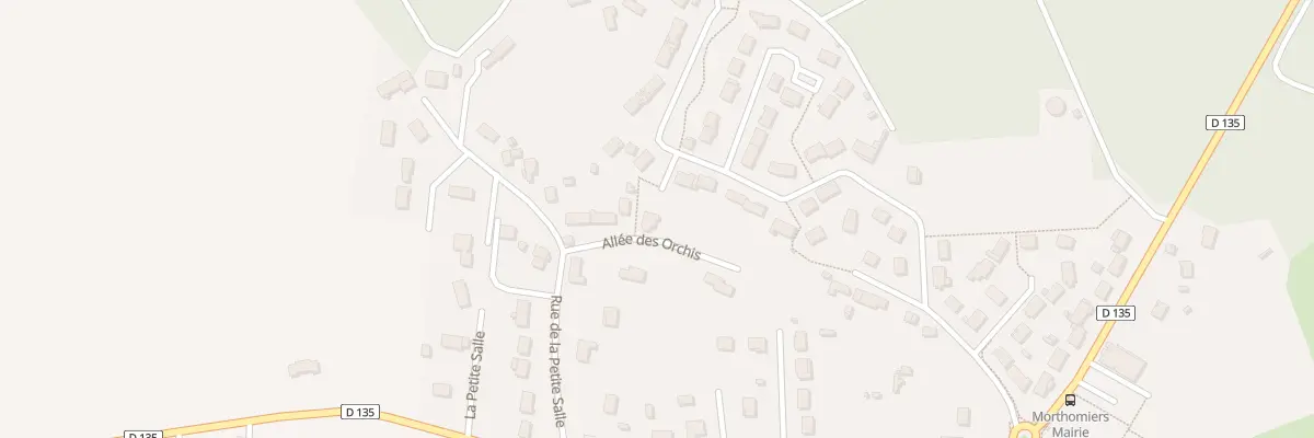 Plan du 25B Rue du Bois des Cheminées à Morthomiers