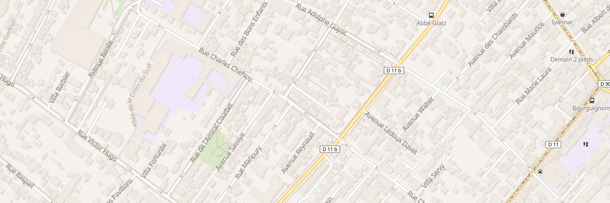 Plan du 58B Rue Charles Chefson à Bois-Colombes