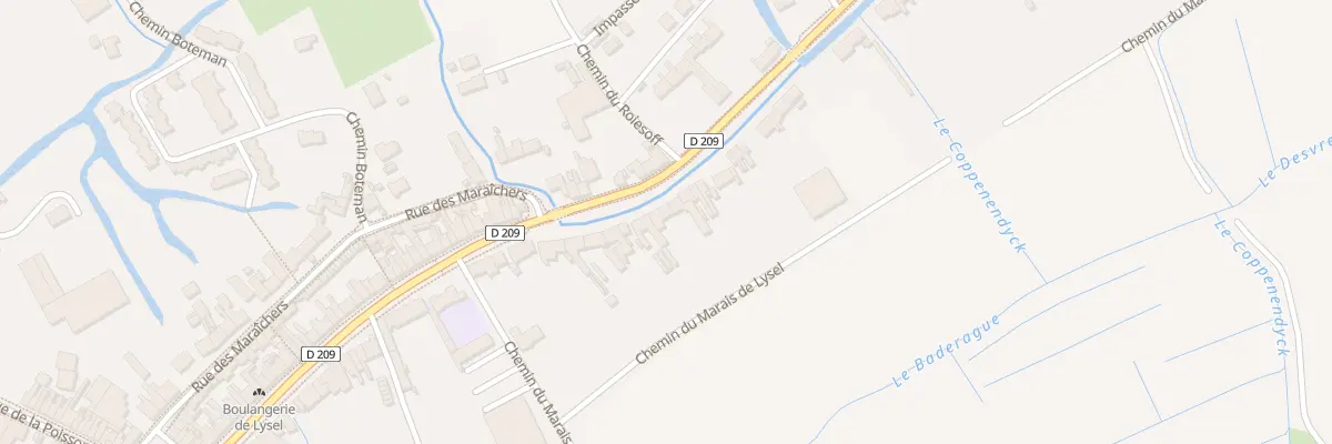 Plan du 57 Rue St Martin à Saint-Omer