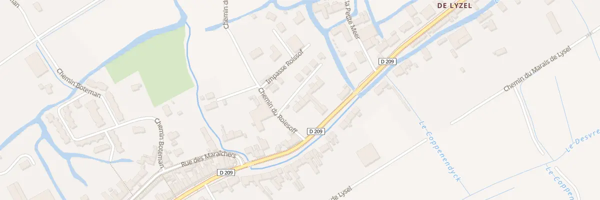 Plan du 2B Rte de Clairmarais à Saint-Omer