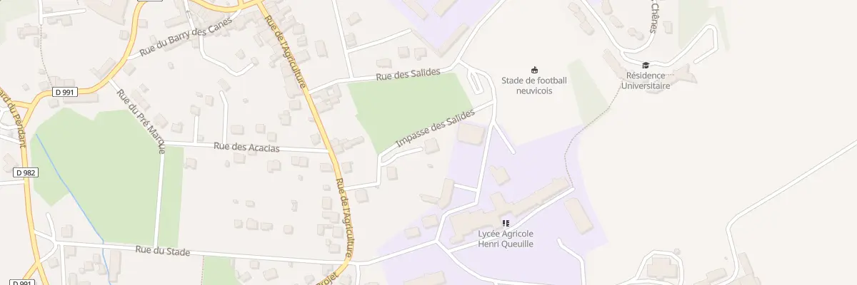 Plan du 5369 Rte de Mauriac à Neuvic