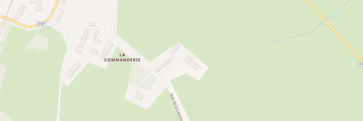 Plan du 3 Rue de la Commanderie à Soumans