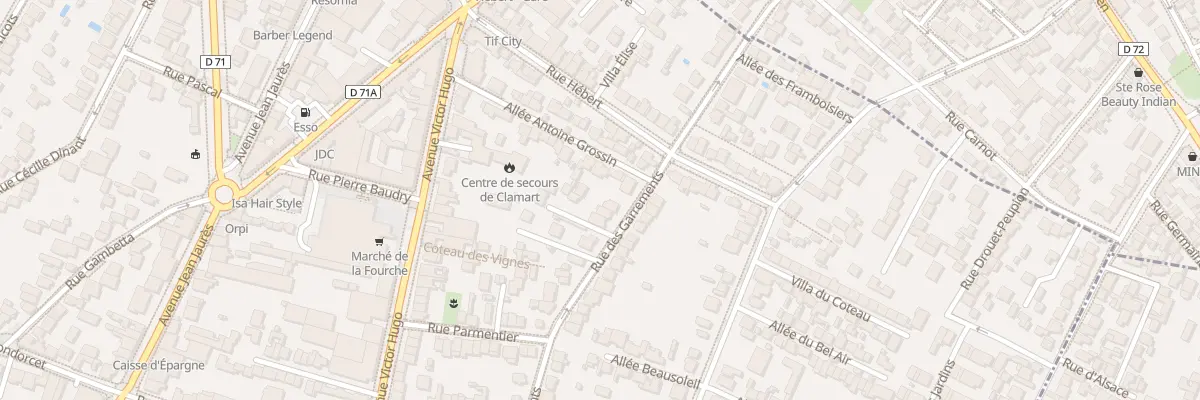 Plan du 45 Rue des Garrements à Clamart