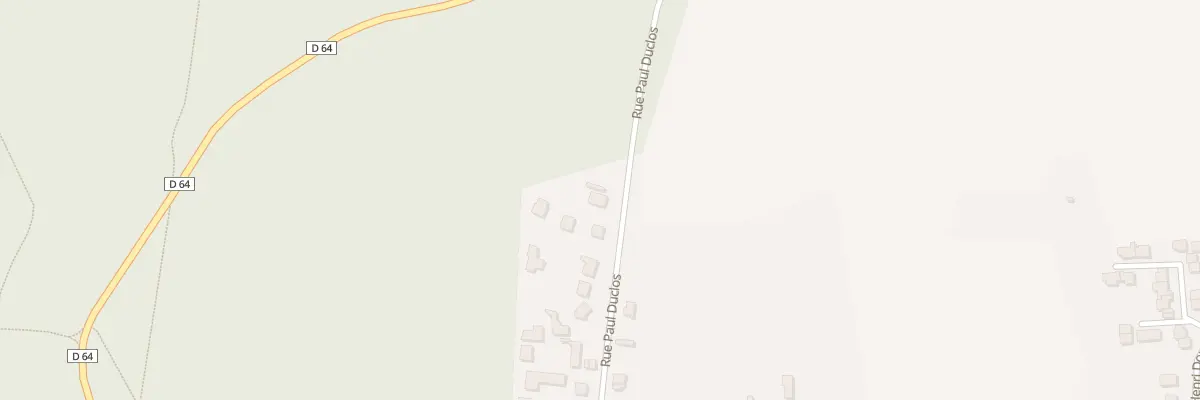 Plan du 6 Rue Paul Duclos à Nerville-la-Forêt