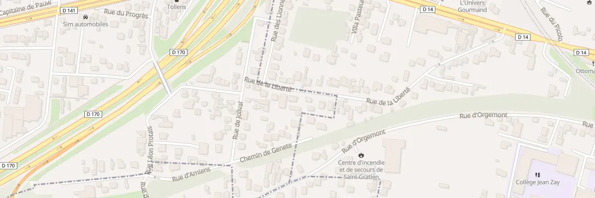 Plan du 26 Rue Robert Vermassen à Sannois