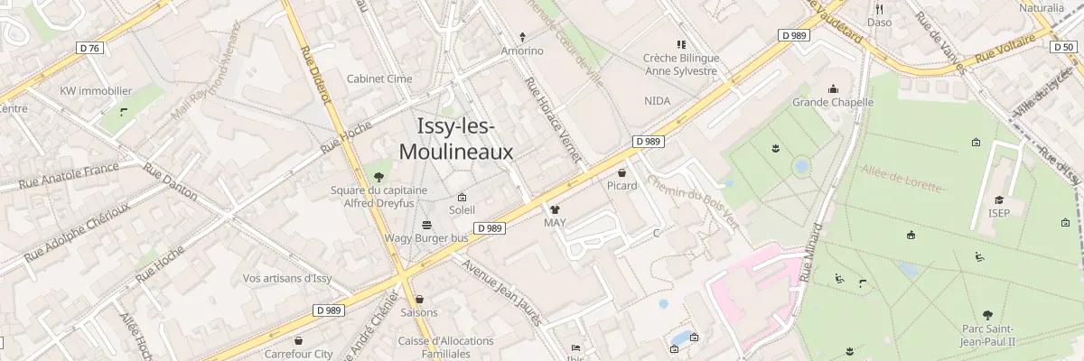 Plan du 37 Rue Kléber à Issy-les-Moulineaux