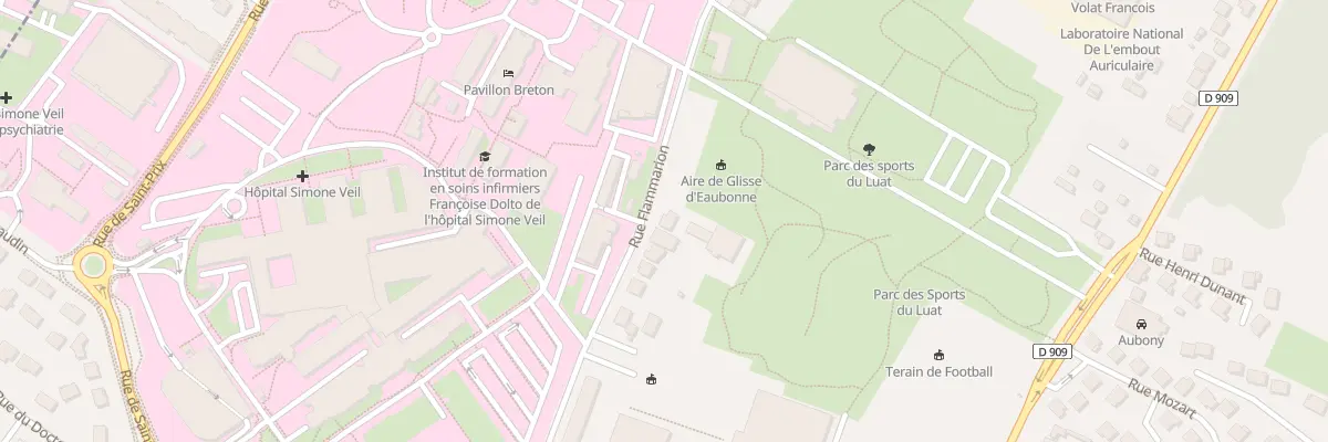 Plan du 18 Rue Flammarion à Eaubonne