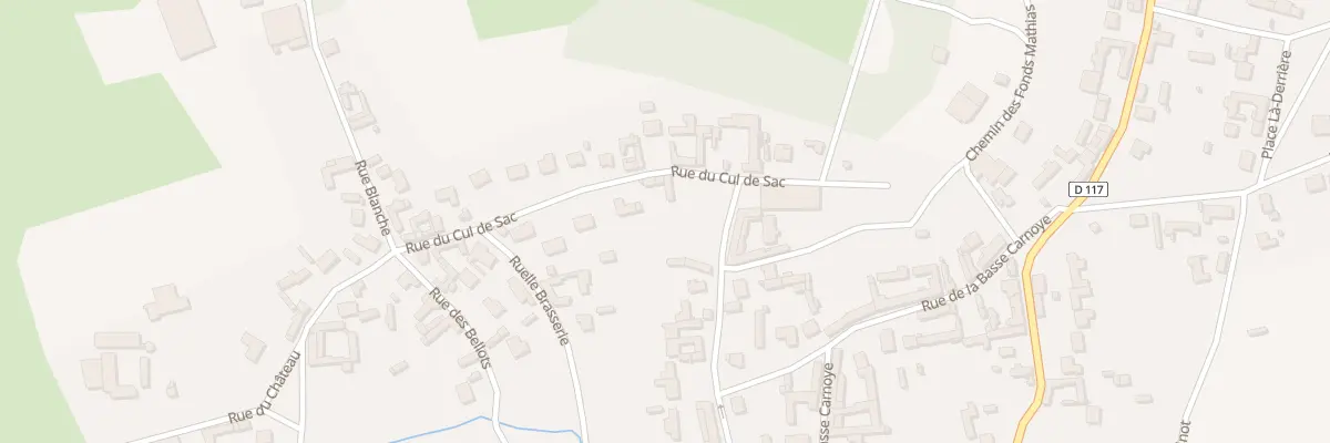 Plan du 1 Rue du Cul de Sac à Naours