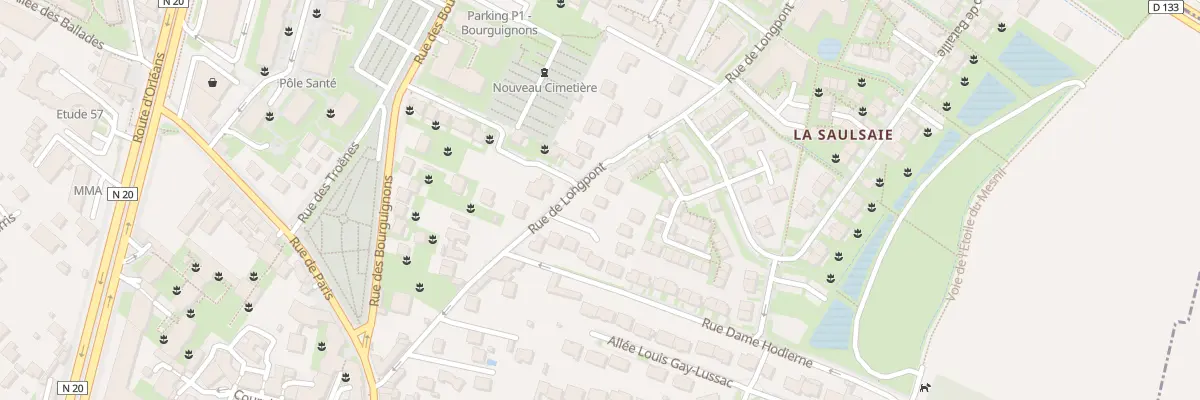 Plan du 20 Rue de Longpont à Montlhéry