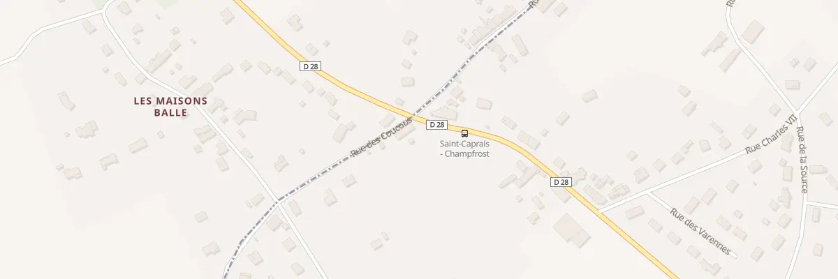 Plan du 34 Rue Jean Chaumeau à Saint-Caprais