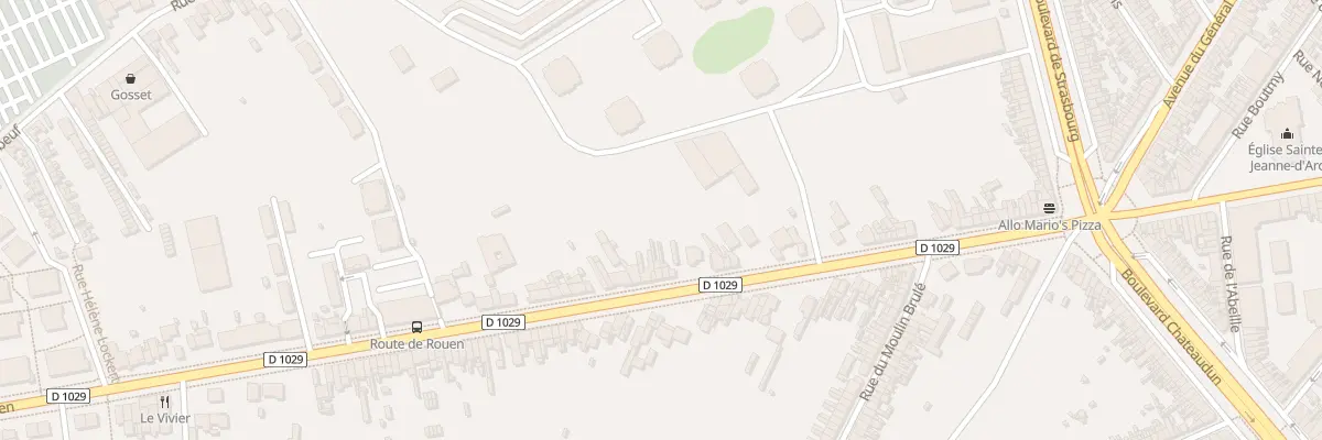 Plan du 426 Rue de Rouen à Amiens