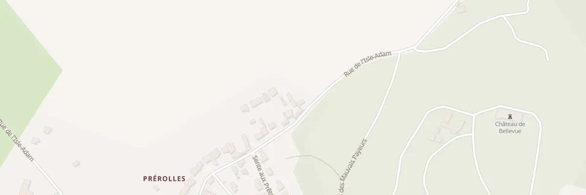 Plan du 47B Rue de l’Isle Adam à Presles