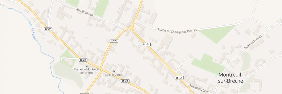Plan du 409 Rue de Grandvilliers à Montreuil-sur-Brêche