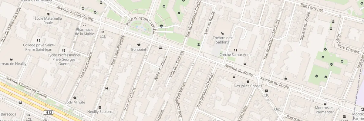 Plan du 79 Av du Roule à Neuilly-sur-Seine