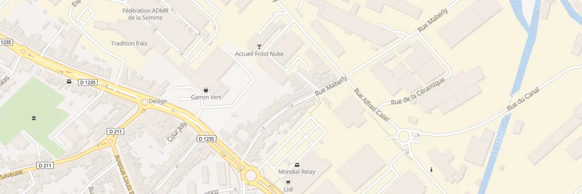 Plan du 51 Rue Maberly à Amiens