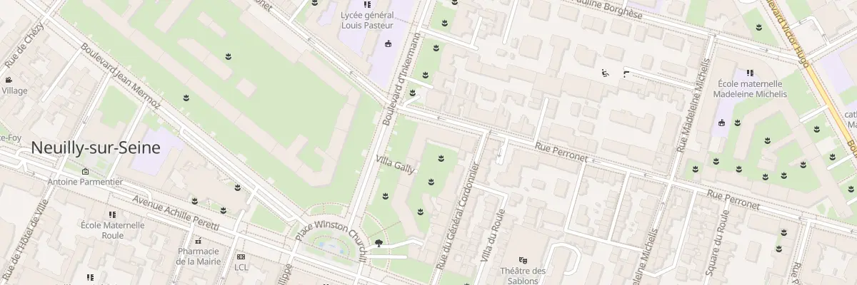 Plan du 55 Rue Perronet à Neuilly-sur-Seine