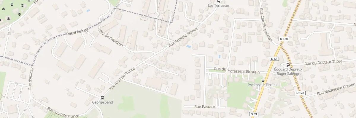 Plan du 83 Rue Anatole France à Châtenay-Malabry