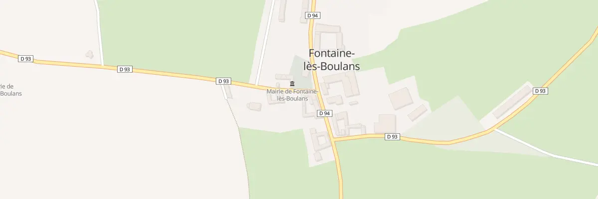 Plan du 1 Rue de Prédefin à Fontaine-lès-Boulans