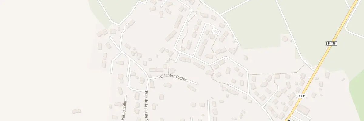 Plan du 25 Rue du Bois des Cheminées à Morthomiers