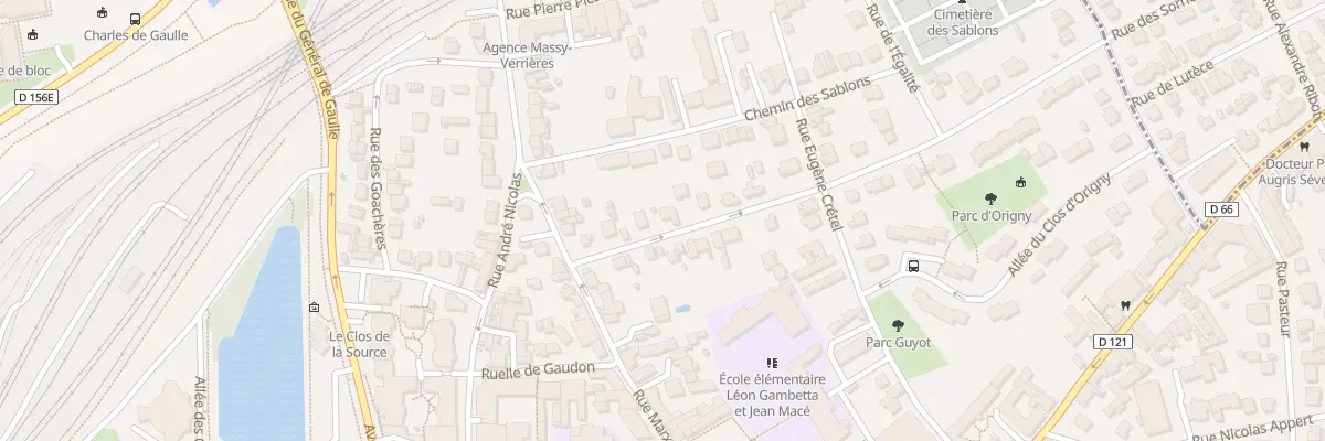 Plan du 7 Rue Mangeon à Massy