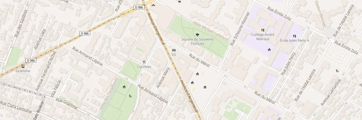 Plan du 348 Av d’Argenteuil à Asnières-sur-Seine
