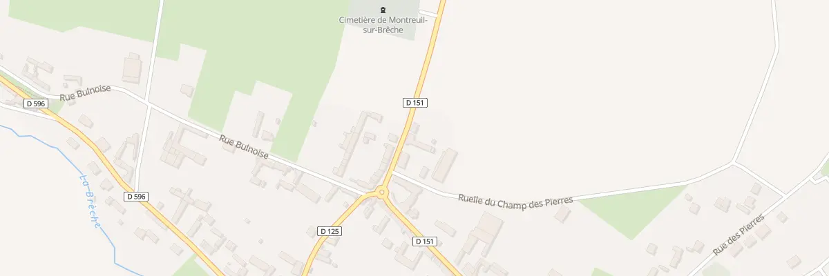 Plan du 544 Rue de Grandvilliers à Montreuil-sur-Brêche