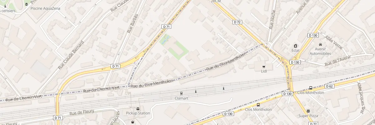Plan du 28 Rue du Clos Montholon à Vanves