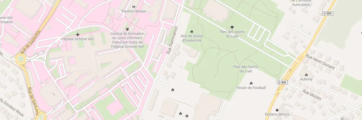 Plan du 14 Rue Flammarion à Eaubonne