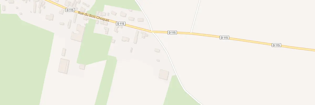 Plan du 5516 Rue du Bois Choquet à Bonnières