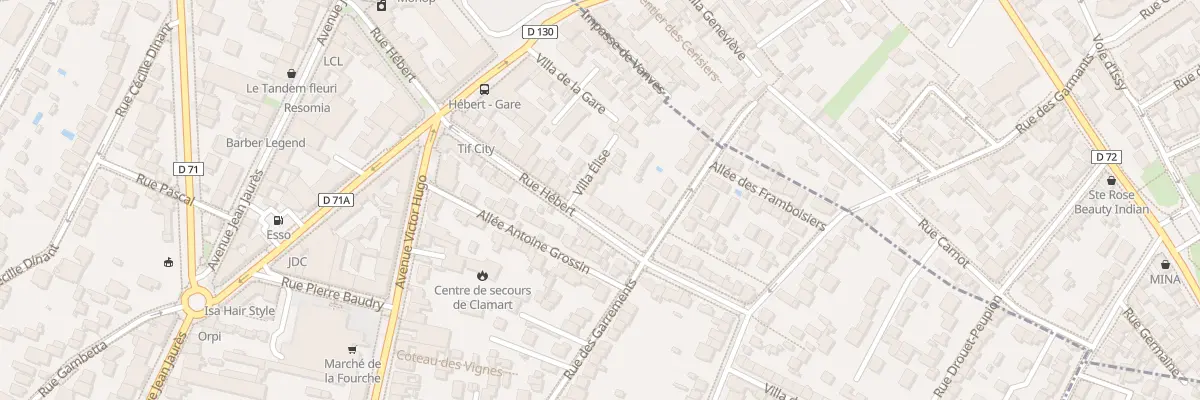 Plan du 41 Rue Hébert à Clamart