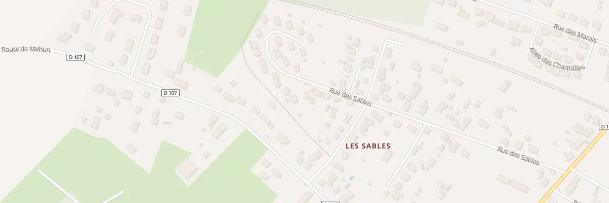 Plan du 67 Rue des Sables à Marmagne