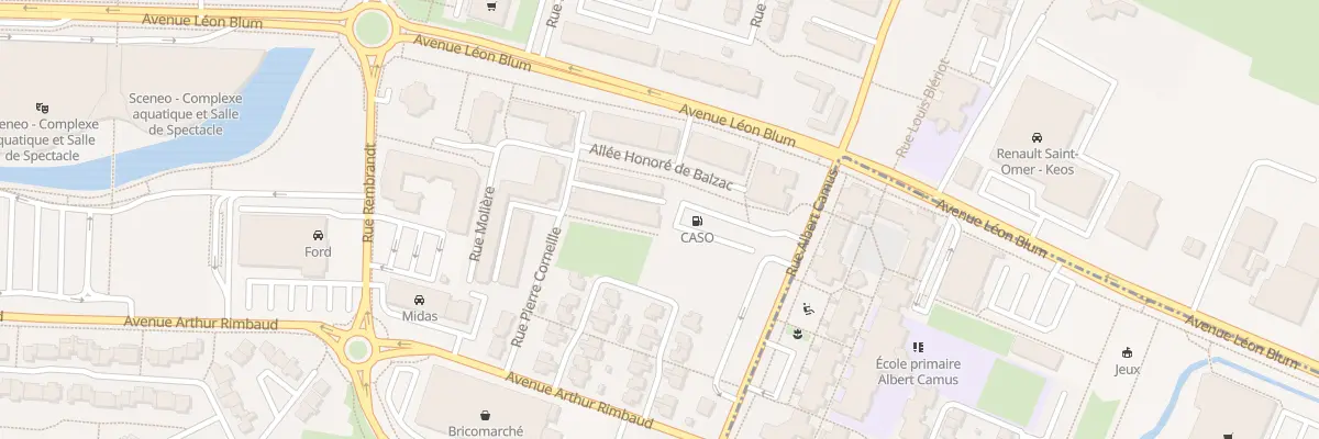 Plan du 19 Rue Racine à Longuenesse