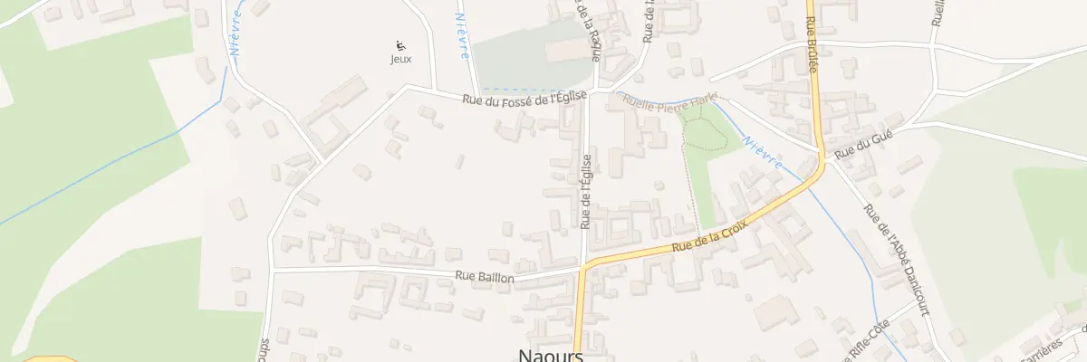 Plan du 8 Rue de l’Eglise à Naours