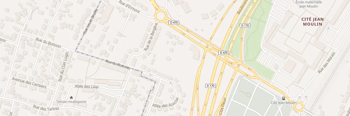 Plan du 111Q Rue d’Ermont à Saint-Gratien