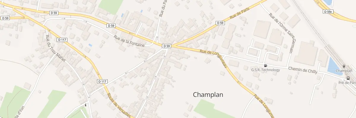 Plan du 5B Rue de la Division Leclerc à Champlan