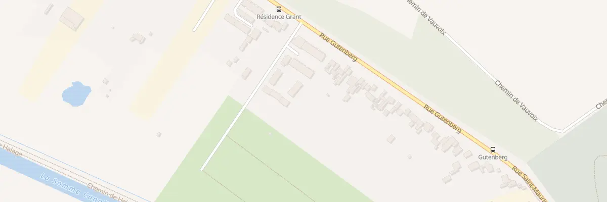 Plan du 57 Rue Gutenberg à Amiens