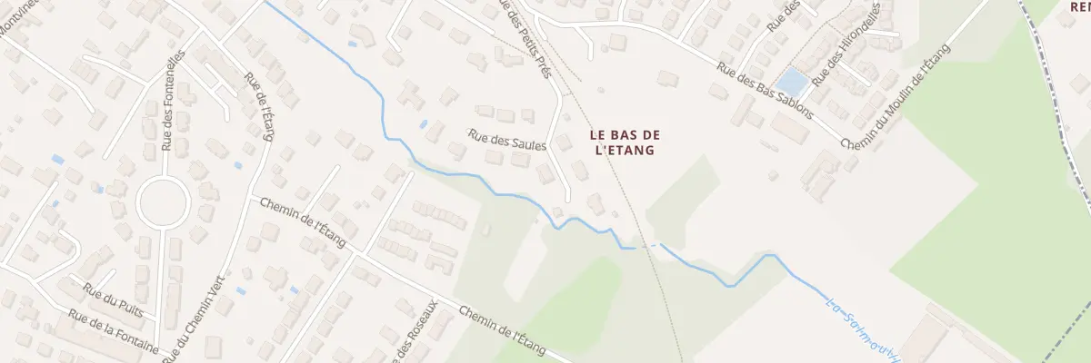 Plan du 8 Rue des Saules à Linas