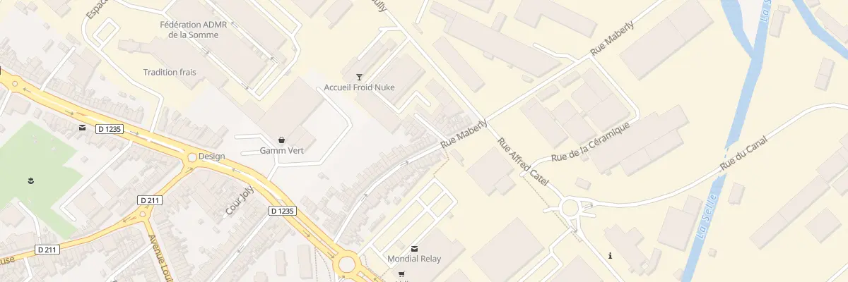Plan du 61 Rue Maberly à Amiens