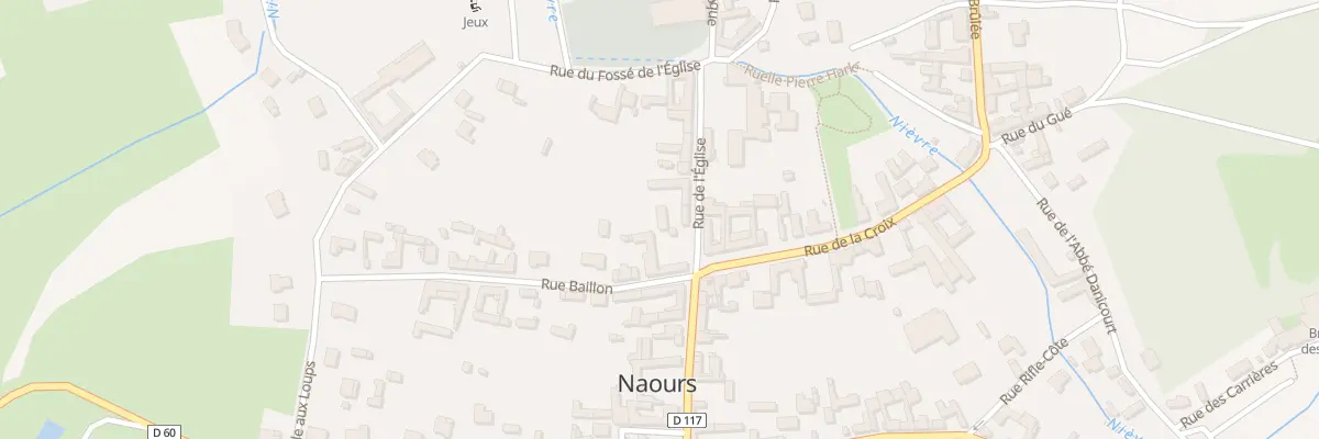 Plan du 12 Rue de l’Eglise à Naours