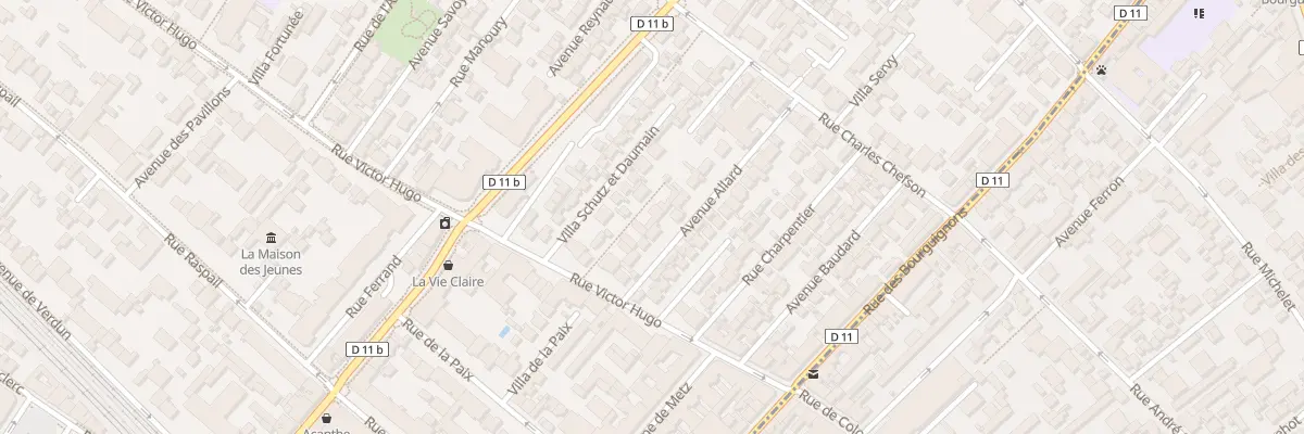 Plan du 26 Rue Victor Hugo à Bois-Colombes