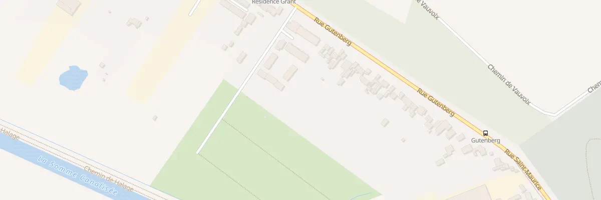 Plan du 53 Rue Gutenberg à Amiens