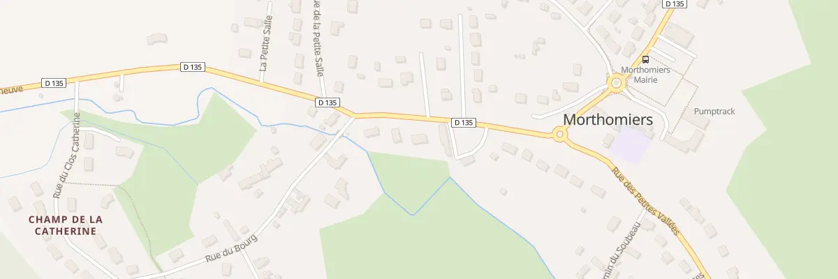 Plan du 9186 Rte de Villeneuve à Morthomiers