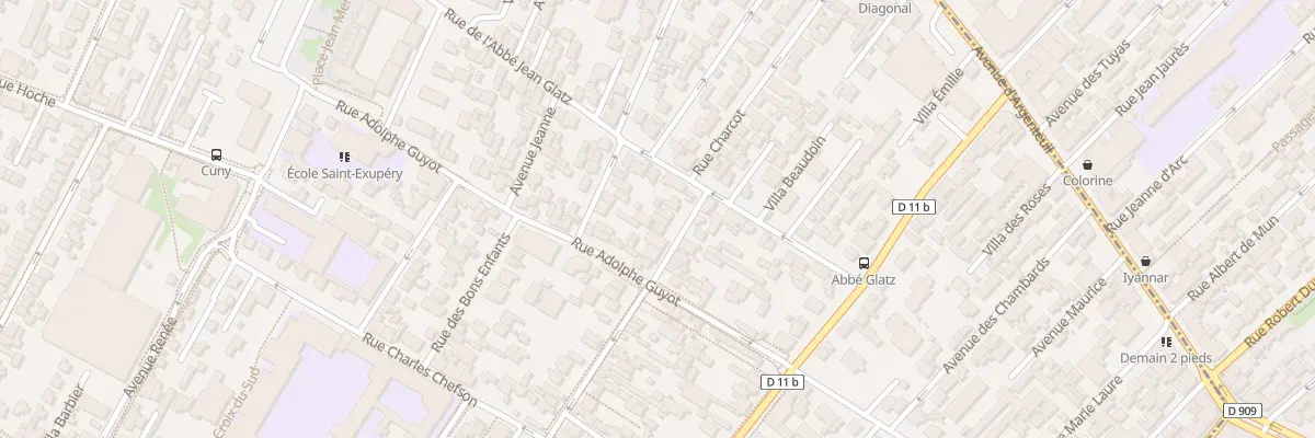 Plan du 29 Rue du Quatorze Juillet à Bois-Colombes